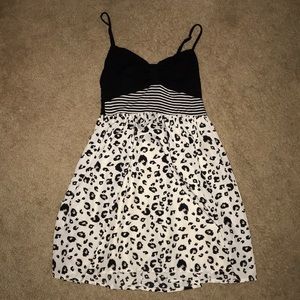 Cheeta print dress